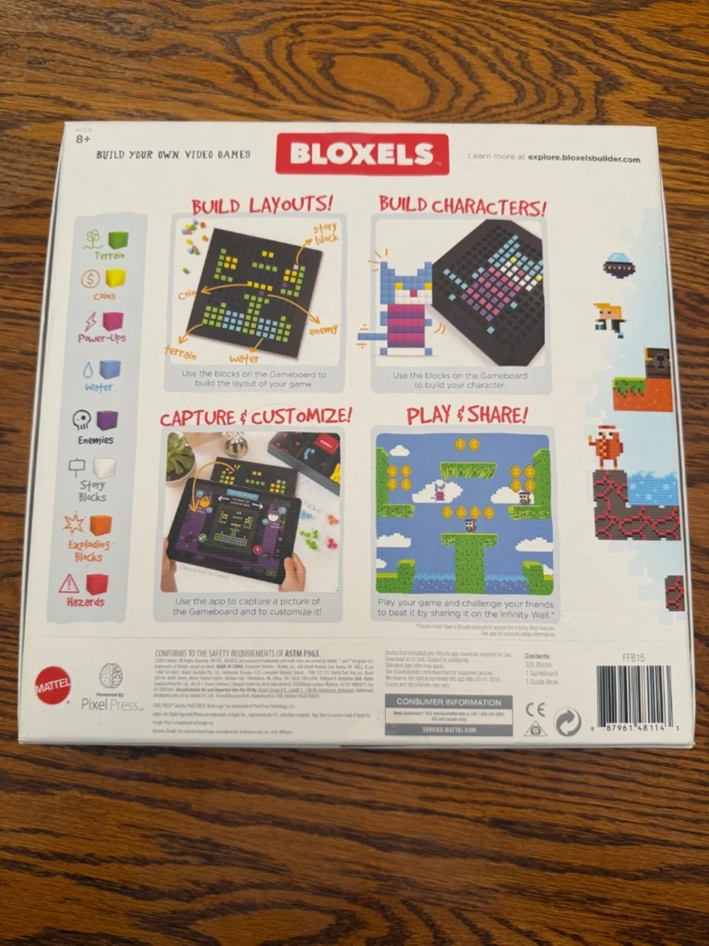NEW Bloxels Build Your Own Video Game STEM Educational Design Sealed